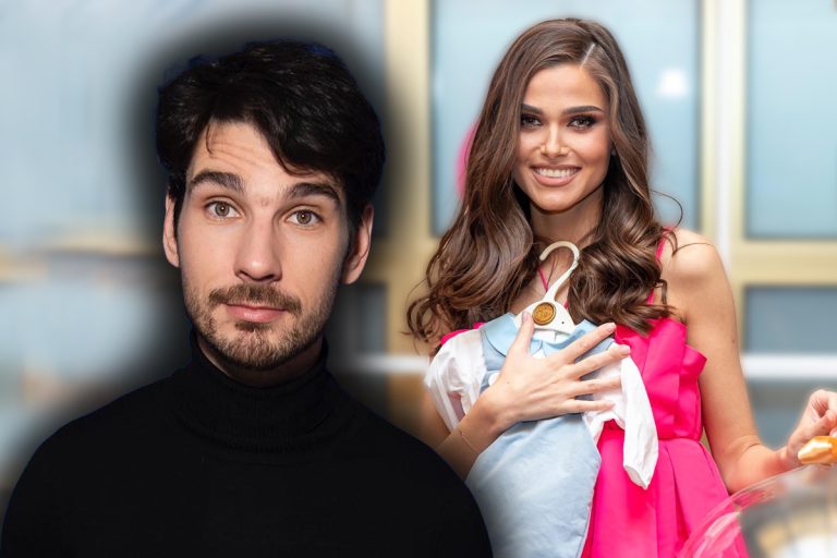 Theo Rose și Anghel Damian și-au creștinat copilul. Primele imagini de la botez