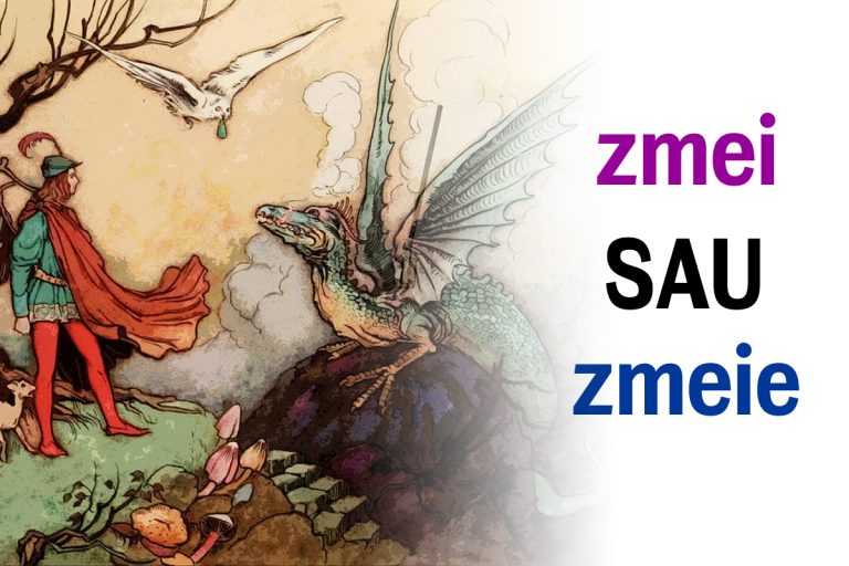 Care este pluralul cuvântului zmeu. Prea puțini români știu forma corectă, așa nu te mai faci de râs