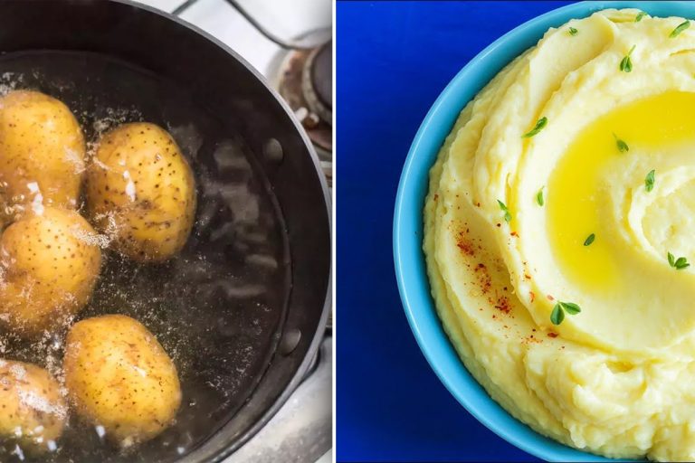 Ce să adaugi în apa în care fierbi cartofii pentru piure. Rezultatul e extraordinar, iese mult mai pufos și gustos