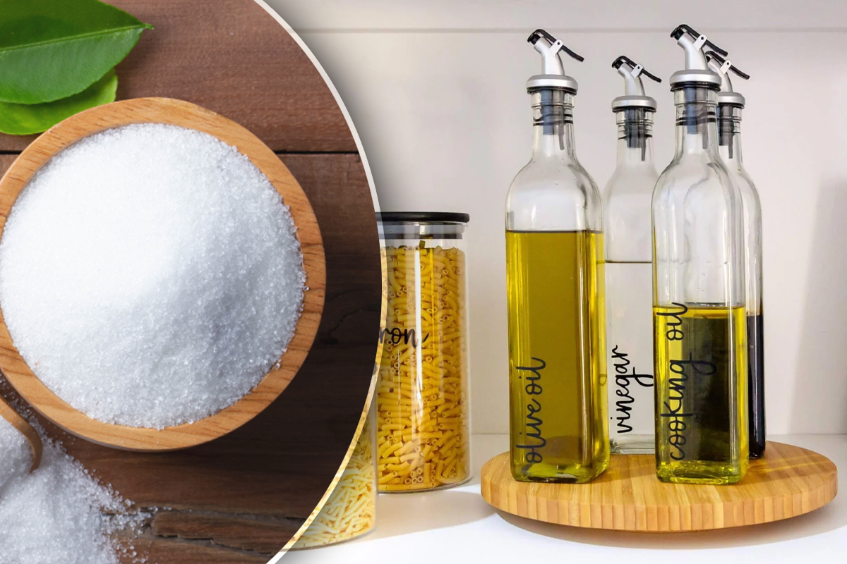 De ce sa pui sare in sticla de ulei. Trucul pe care putine gospodine il cunosc, efectele sunt uimitoare