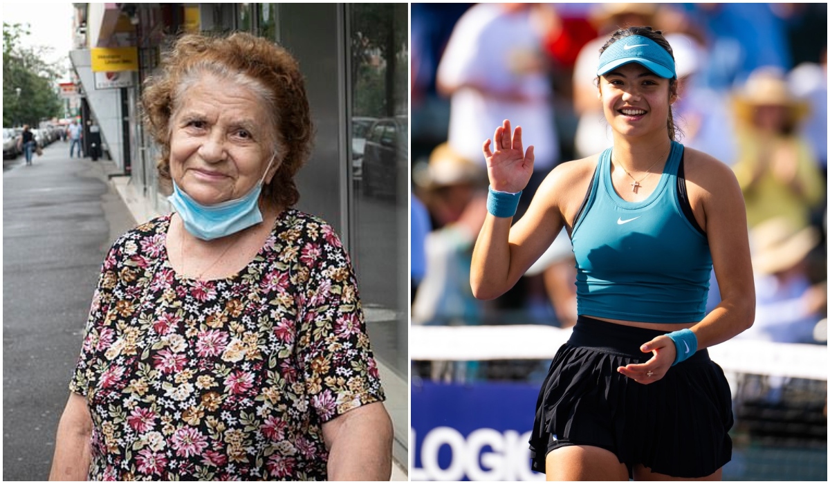 Emma Raducanu si bunica sa