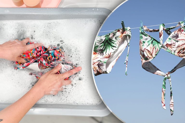 La ce temperatură se spală costumele de baie, de fapt. De asta materialul se strică repede și se decolorează