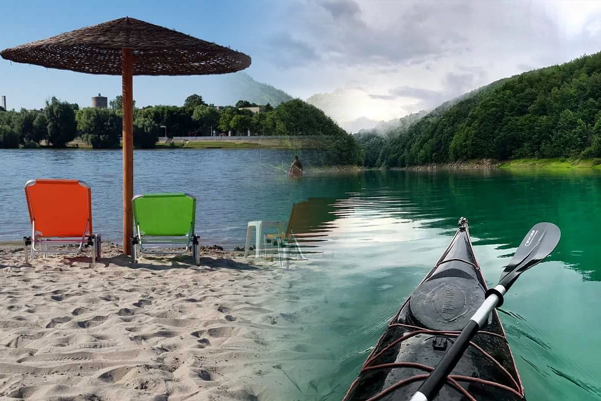 Locurile superbe de lângă București unde poți face plajă ca pe litoral