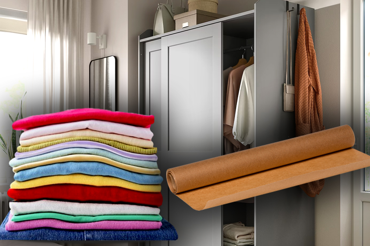 Motivul pentru care e bine sa pui hartie de copt in sifonier. Gospodinele istete doar asa fac