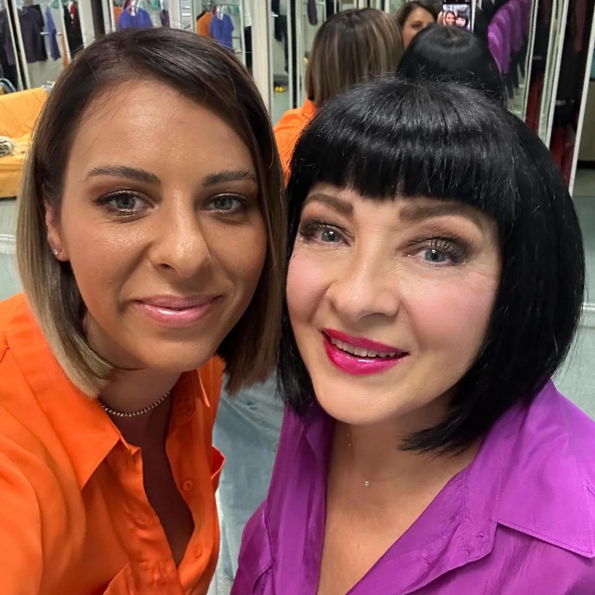 Neti Sandu si nepoata ei