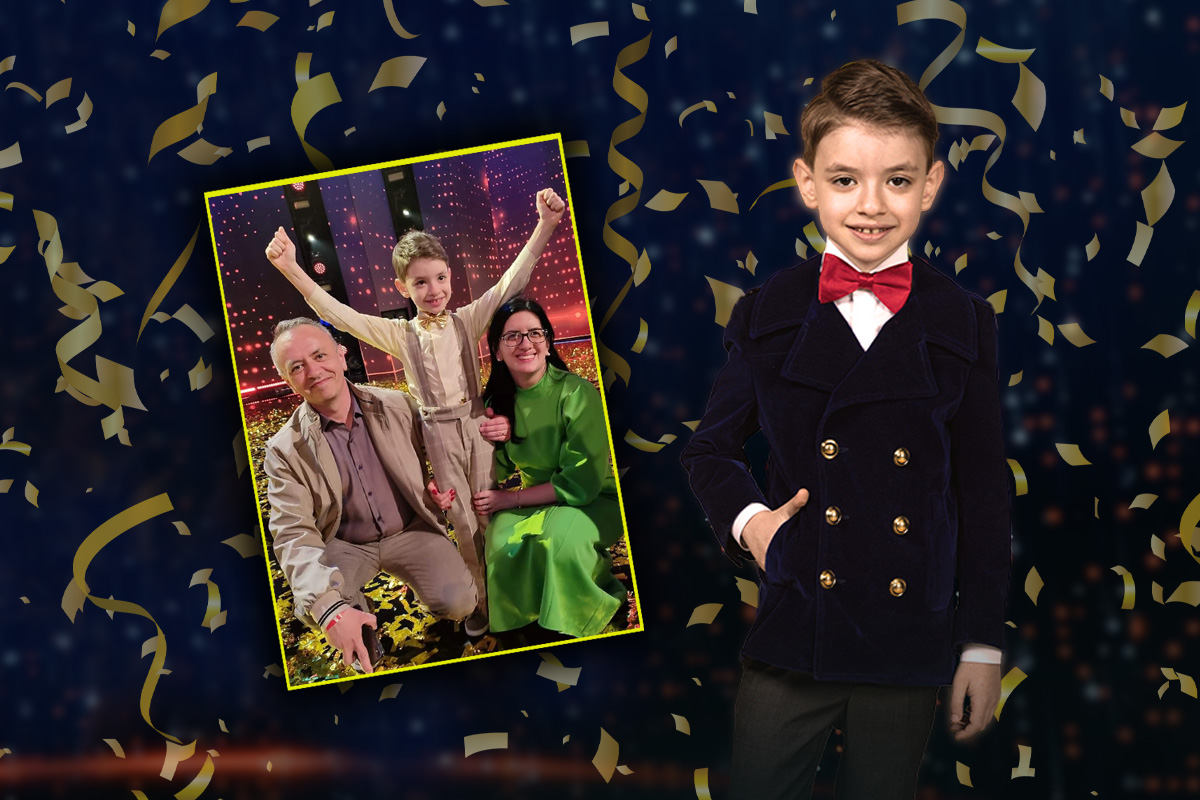 Surpriza emotionanta unde a aparut Rares Prisacariu, castigătorul de la Romanii au Talent. Val de reactii