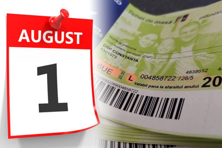 Tichete de masă 2023. Valoarea bonurilor va fi majorată. Cu cât cresc de la 1 august