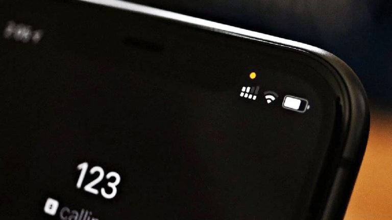 Ce înseamnă, de fapt, bulina portocalie apărută pe ecranul telefonului. Nu mulți utilizatori știu asta