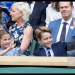 16/07/2023. London, United Kingdom.Prince William, Kate Middleton, Prince George and Princess Charlotte  in the Royal Box for the  Mens Singles Final on the last day of the Wimbledon Tennis Championships in London. Picture by Stephen Lock / i-Images,Imagine: 789565078, Licenta: Rights-managed, Restrictii: FRANCE, UK RIGHTS OUT.  End users shall not licence, sell, transmit, or otherwise distribute any photographs represented by eyevine, to any third party. Contact eyevine for more information: Tel: +44 (0) 20 8709 8709 Email: info@eyevine.com, Model Release: no, Credit line: i-Images / Eyevine / Profimedia