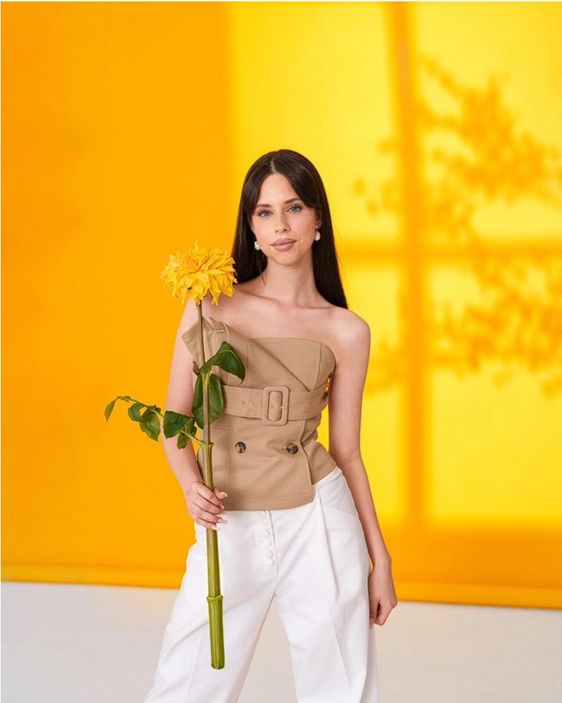 Ana Violeta, fiica Andreei Marin și a lui Ștefan Bănică (foto: Alex Gâlmeanu)