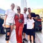 Anamaria Prodan, Laurentiu Reghecampd si copiii lor