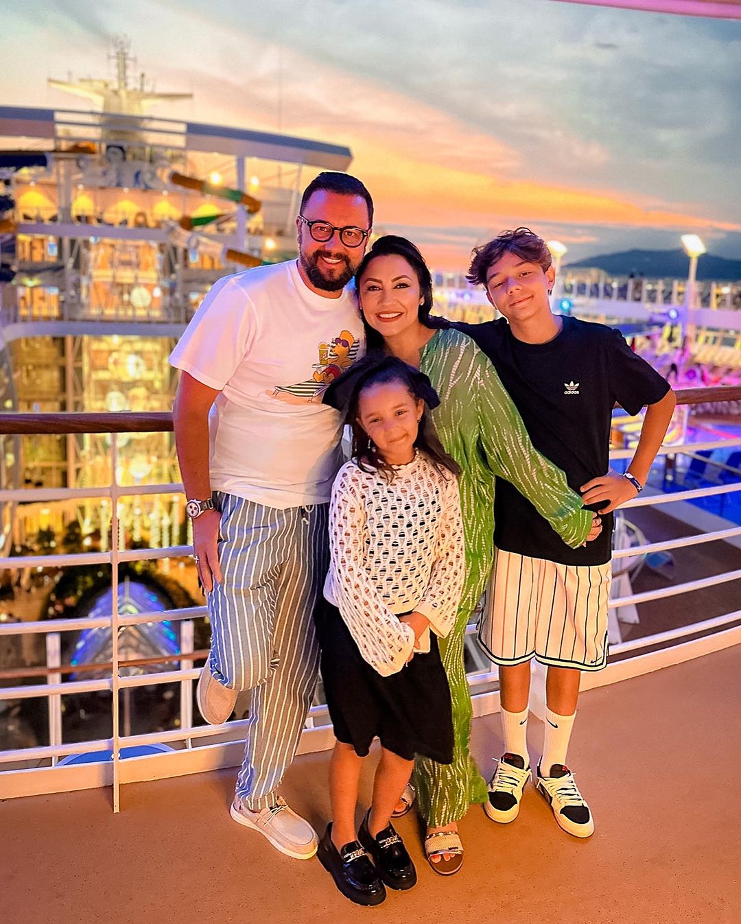 Andra, Catalin Maruta si cei doi copii pe care-i au impreuna