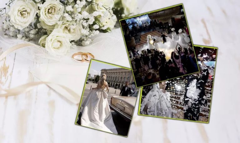 Cât a costat buchetul de mireasă al Sandrei Izbașa. Suma e uriașă, abia acum s-a aflat