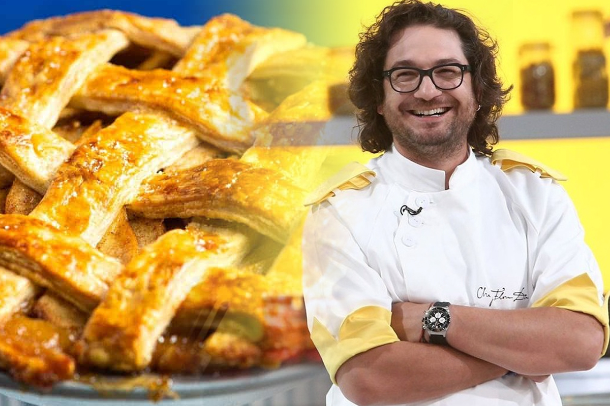 Ce sa adaugi peste placinta cu mere la final. Ingredientul secret, dezvaluit de chef Florin Dumitrescu