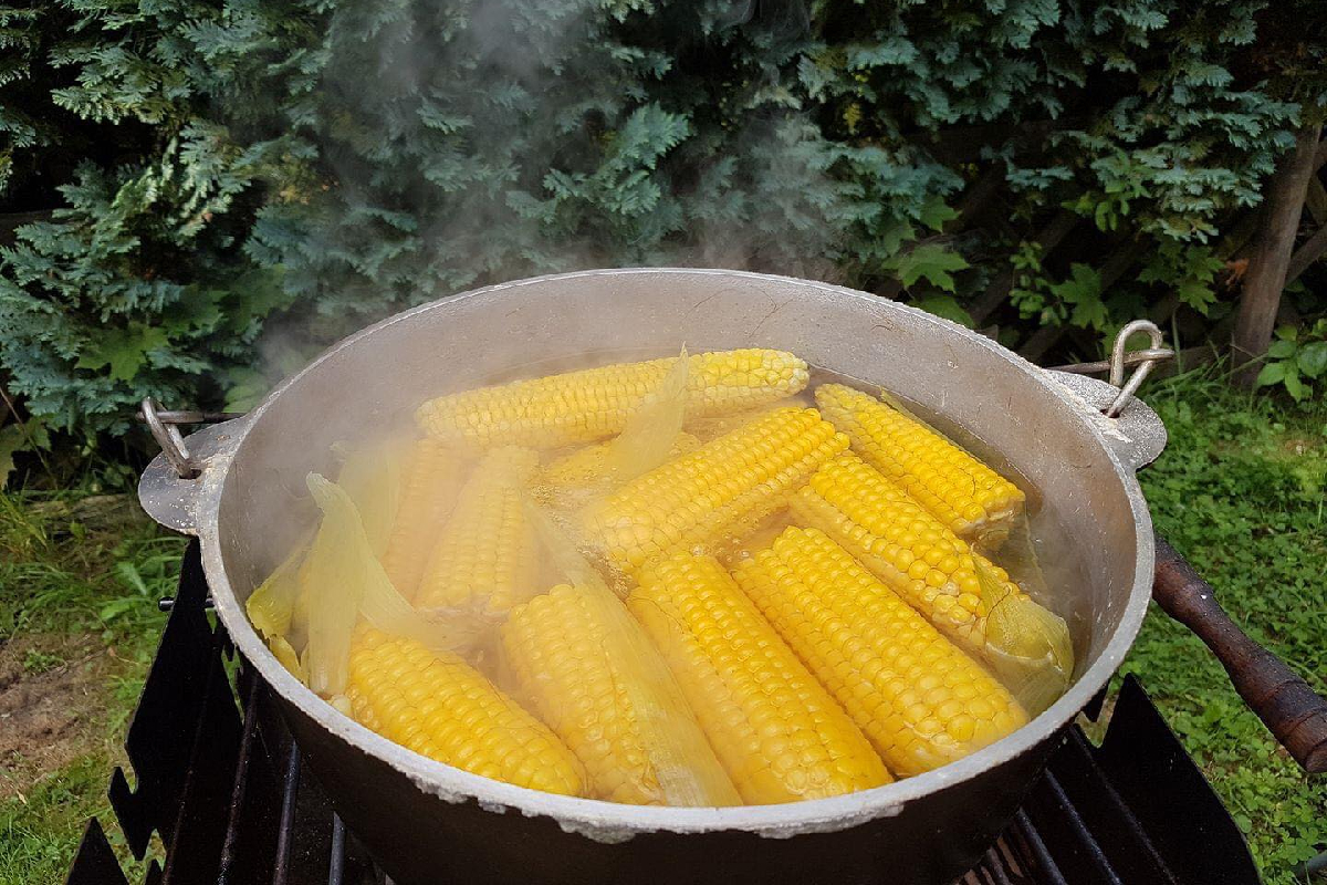 Cea mai simpla si usoara reteta de porumb fiert la borcan. Isi va pastra gustul minunat in timpul iernii