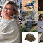 Cum a reușit Crina Abrudan să-și învingă teama de reptile. ”Au venit și mi-au pus șarpele pe gât” 