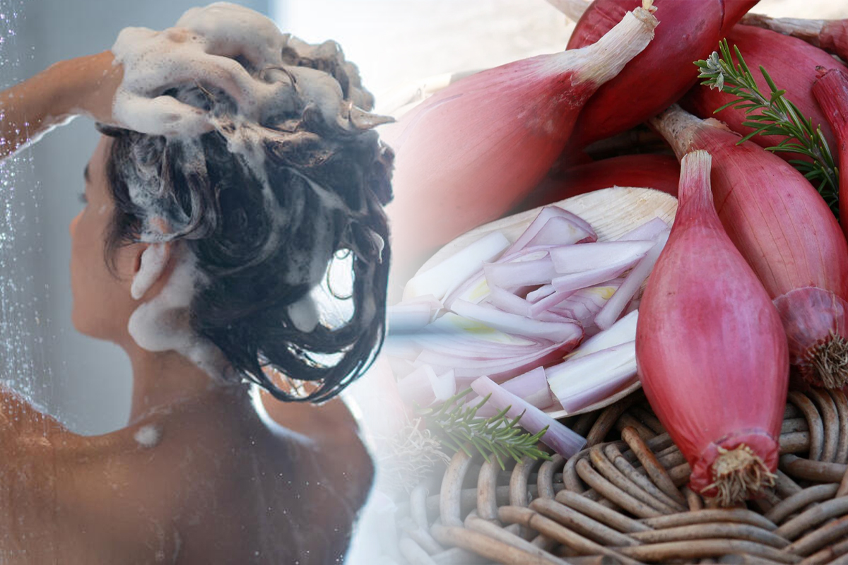De ce sa pui ceapa in sampon. Efectul uimitor pe care il are, vei observa imediat rezultatele