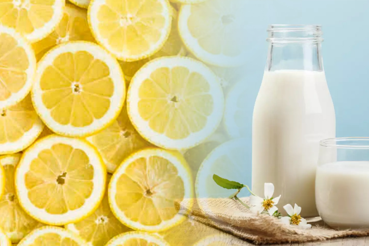 De ce sa pui lamaie in lapte. E aur curat, femeile de la tara fac asta de ani buni