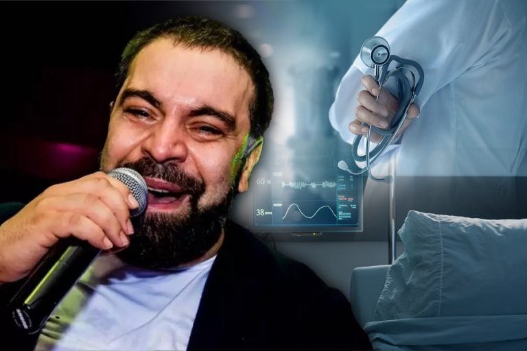 Imaginea tulburătoare cu Florin Salam de pe patul de spital. Cum se simte artistul: “Trece printr-o perioadă foarte grea”