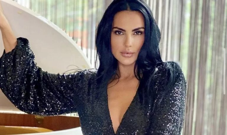 Lavinia Pîrva, surprinsă în brațele altui bărbat cu mușchi și tatuaje. Imaginile fierbinți au ajuns pe net