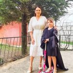 Oana Roman și fiica ei