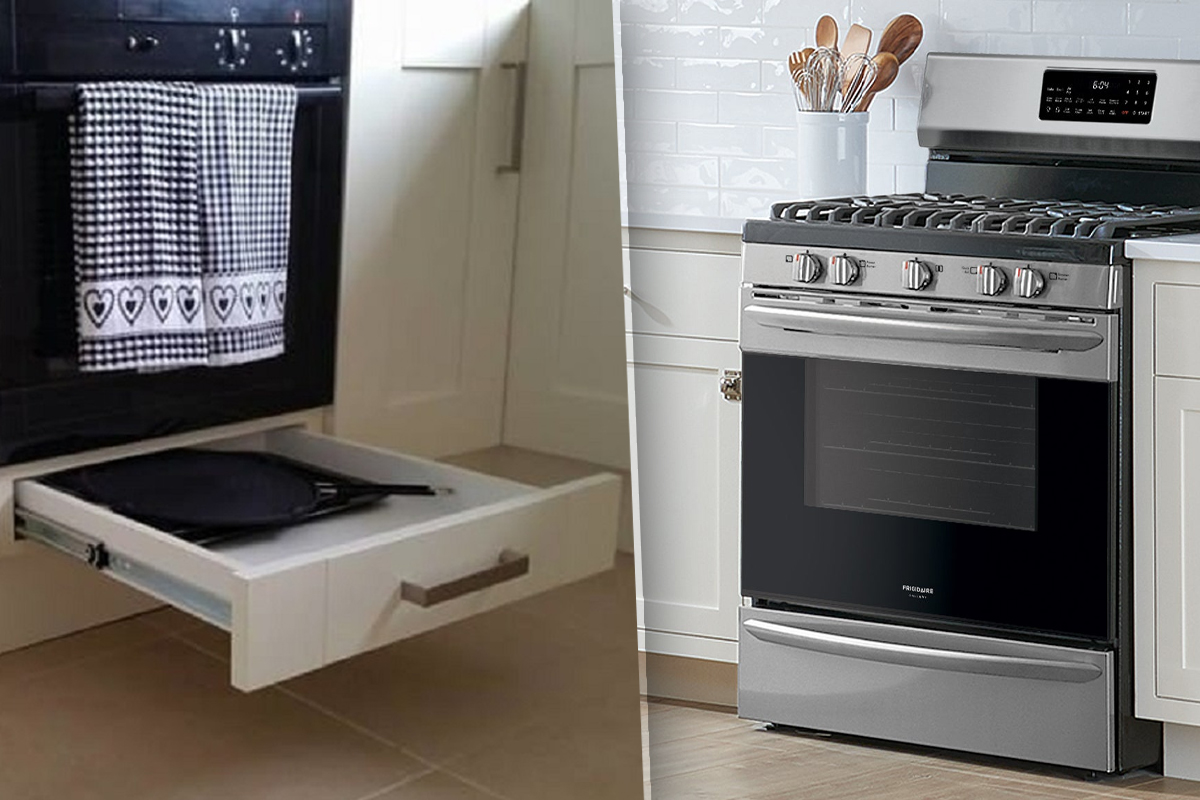 Pentru ce este sertarul de sub aragaz