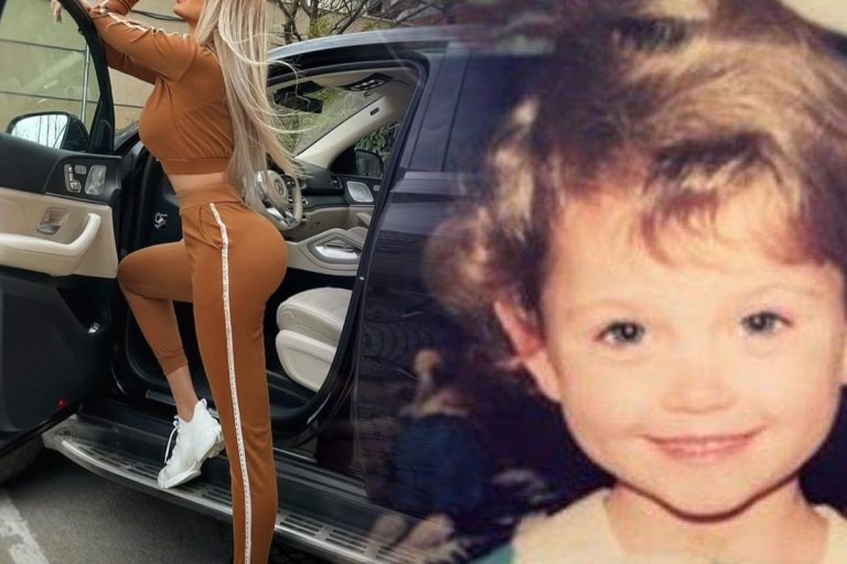 Recunoști fetița drăgălașă din imagine? S-a născut săracă, însă astăzi face bani pe bandă rulantă în România