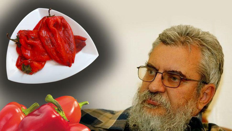 Salată de ardei copți de-ți plouă în gură. Rețeta lui Radu Anton Roman este un deliciu pe care nu-l poți refuza