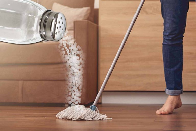 Secretul pe care doar gospodinele adevărate îl știu. De ce să torni sare peste mop, de fapt. Efectul e nebănuit