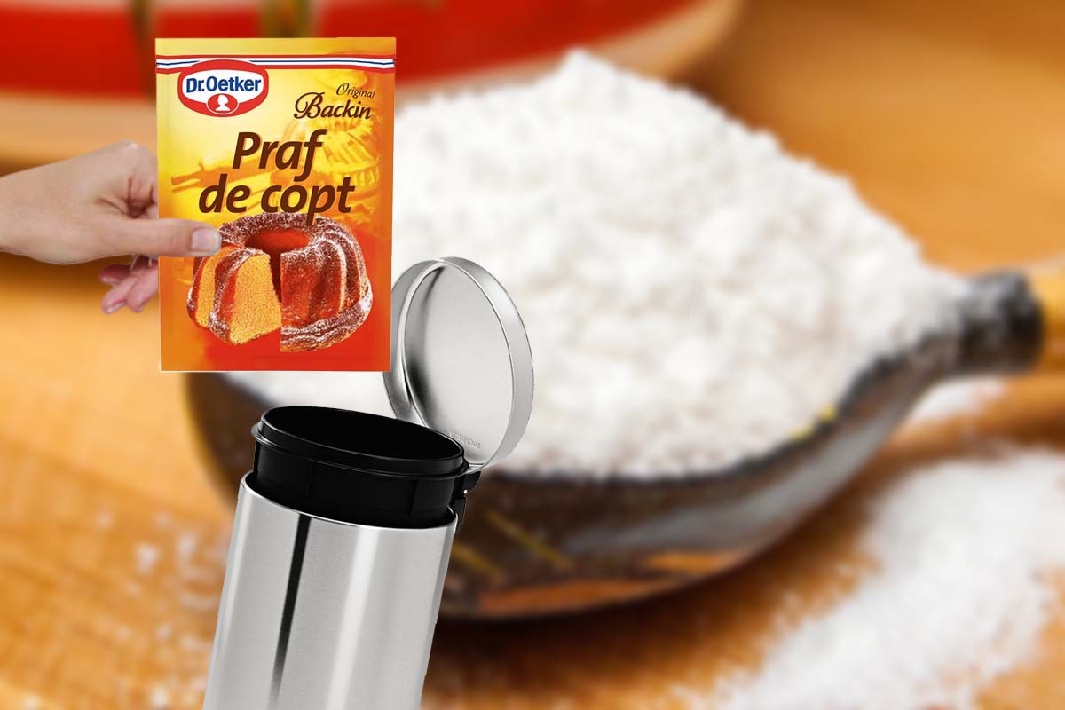 De ce să presari praf de copt pe haine