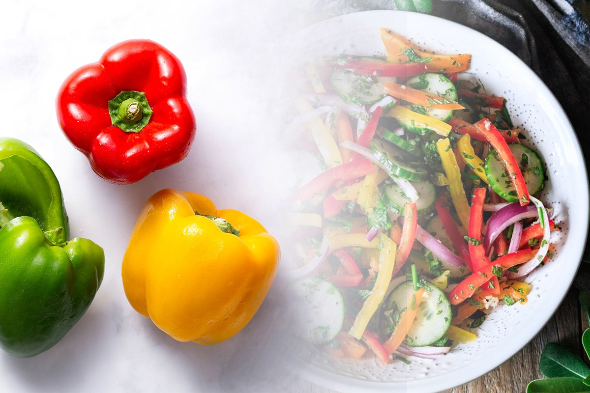 Amestecul secret pe care sa-l adaugi in ardeii pentru salata