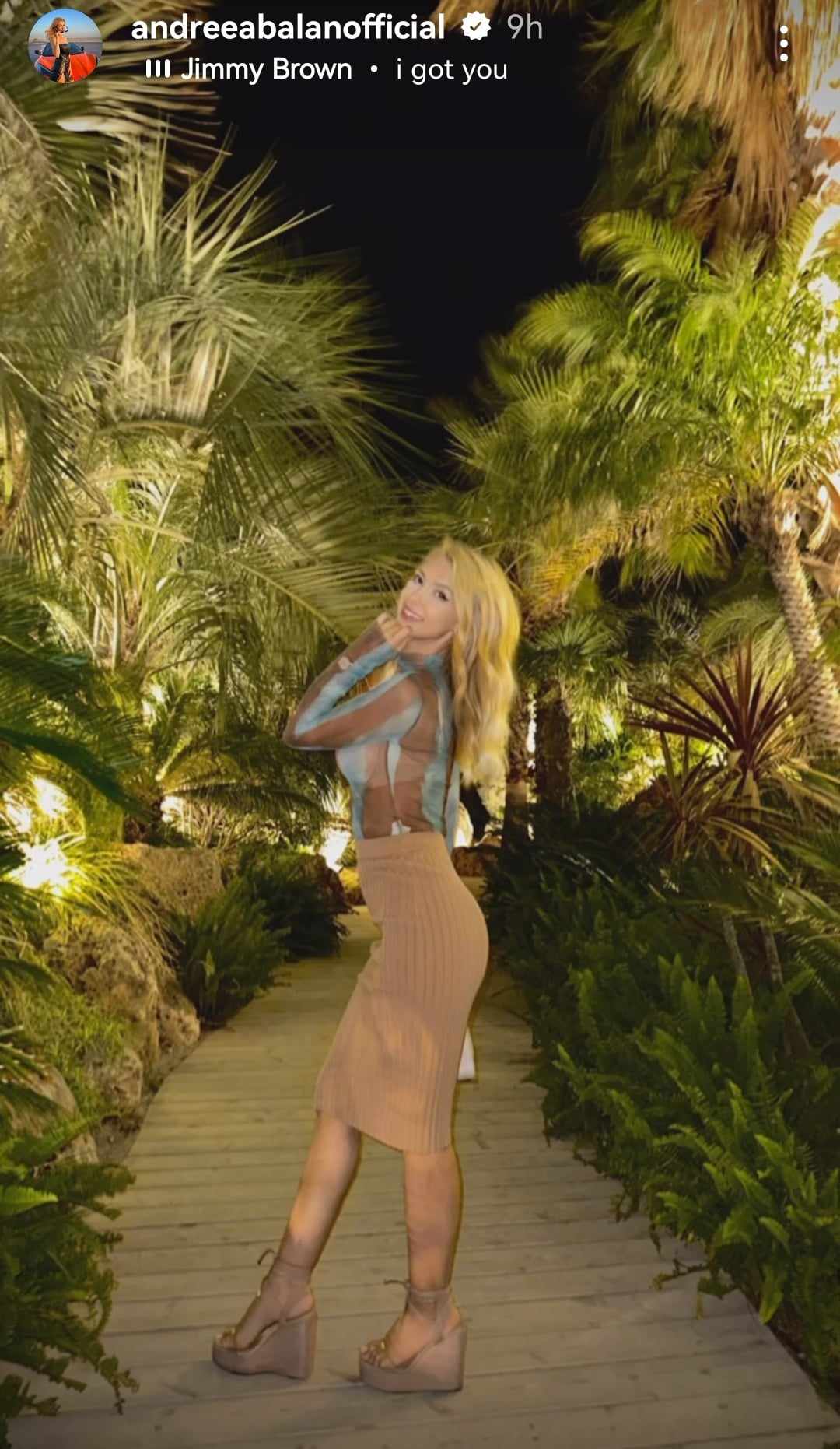 Andreea Balan si Victor Cornea, ipostaza senzuala departe de Romania 2