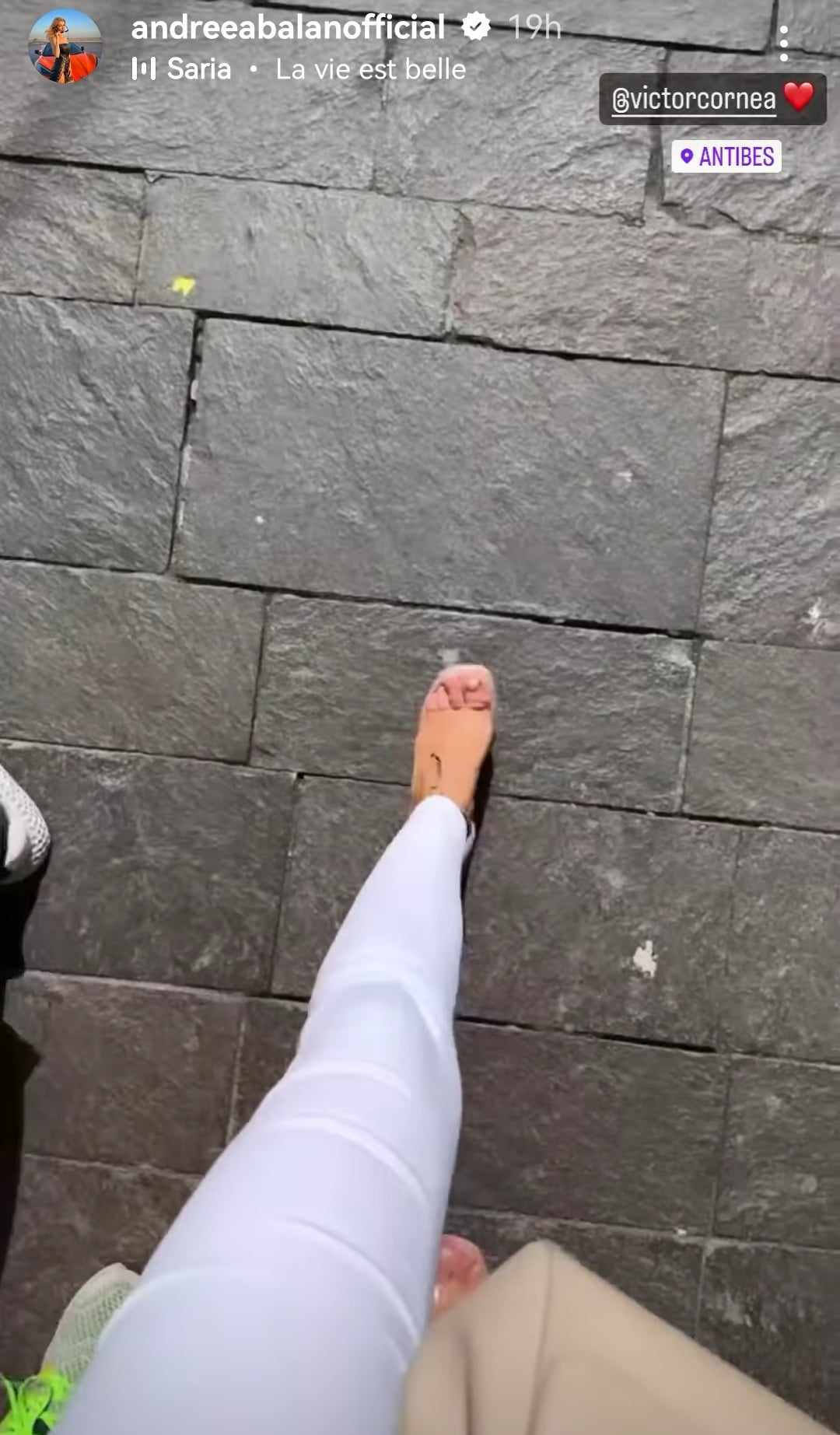 Andreea Balan si Victor Cornea, ipostaza senzuala departe de Romania