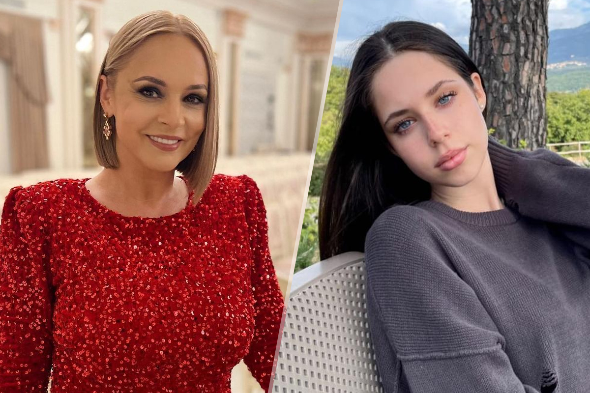 Andreea Marin si Violeta, aparitie indrazneata la ceas de seara. Detaliul de sub sacou care a furat toate privirile