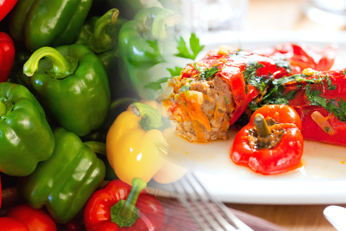 Ardei umpluți cu varză pentru iarnă