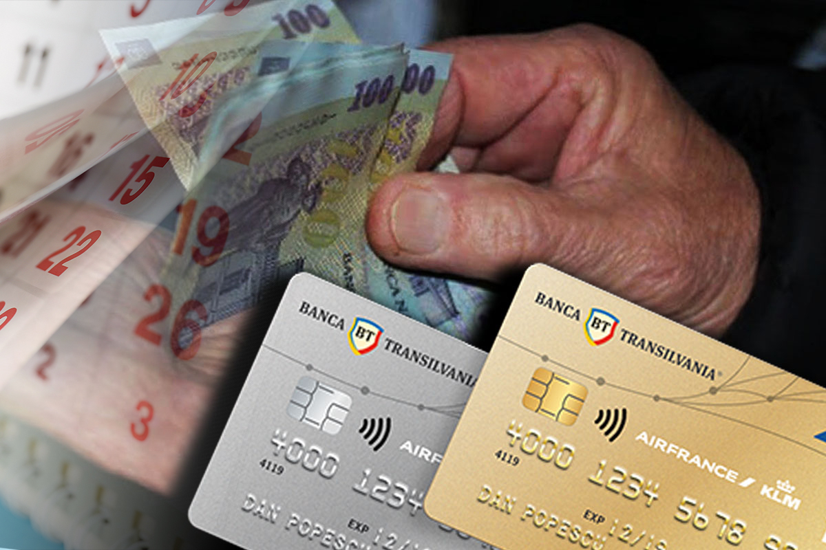 Cand intra pensiile pe card in octombrie 2023