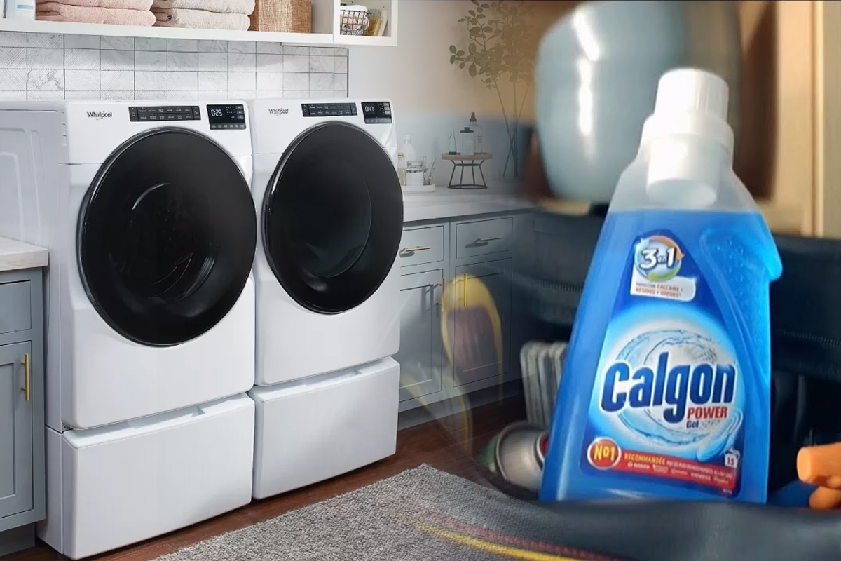 Cat Calgon se pune la o spalare, de fapt