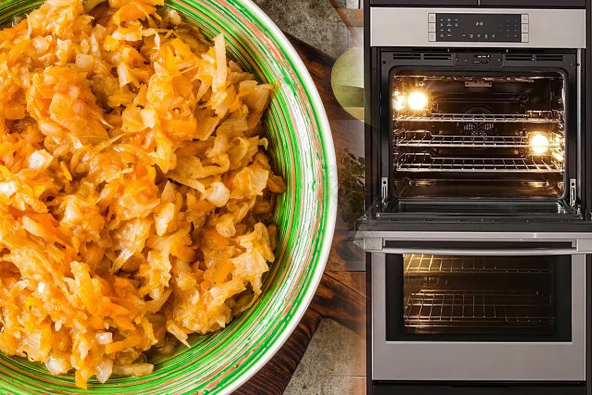 Cat se tine varza calita la cuptor.