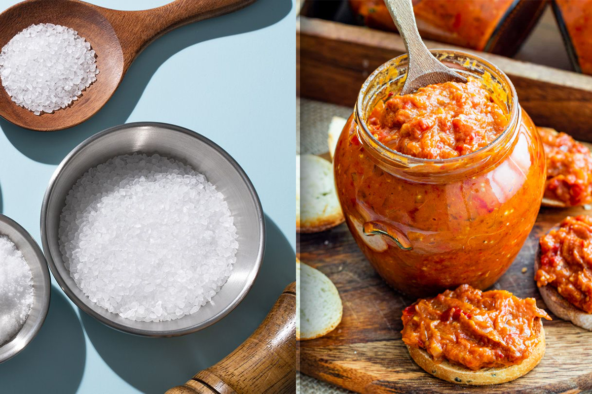 Ce fel de sare se pune, de fapt, la zacusca.