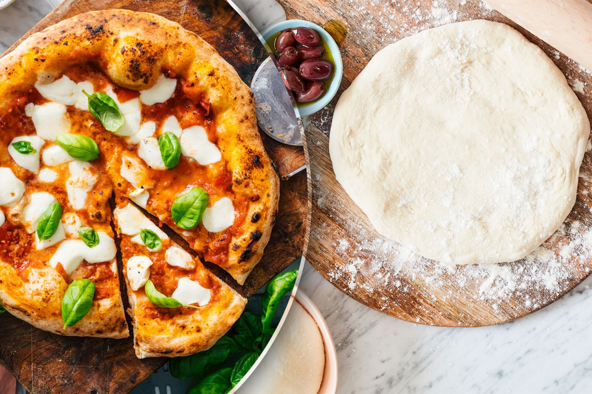 Ce sa presari neaparat peste aluatul de pizza dupa ce il întinzi