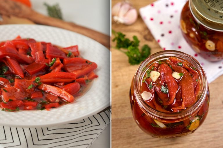 Cea mai simplă rețetă de ardei copți la borcan pentru iarnă. Sunt în suc propriu și extrem de delicioși