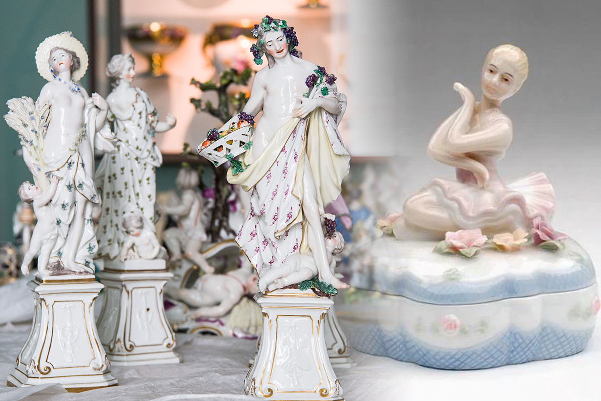 Cu ce sa cureti bibelourile din portelan