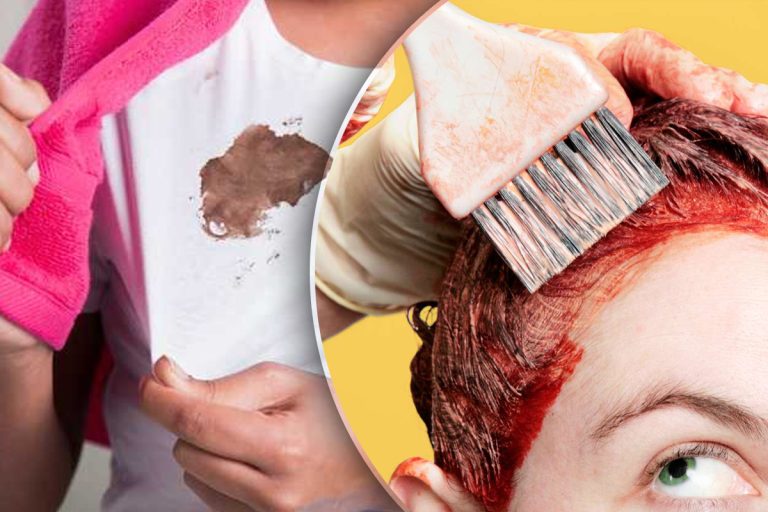 Cu ce se curăță vopseaua de păr de pe haine. Ce să adaugi de fapt în apă, trucul va face diferența