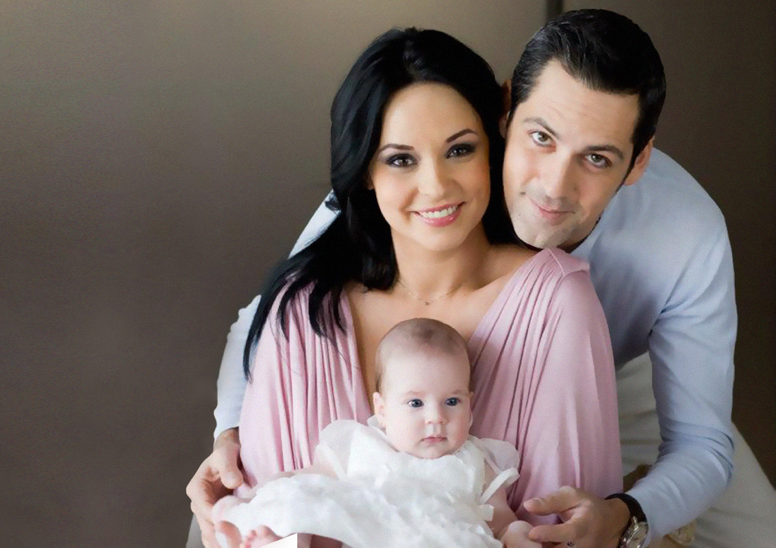 Andreea Marin, Stefan Banica Jr și fiica lor, Violeta