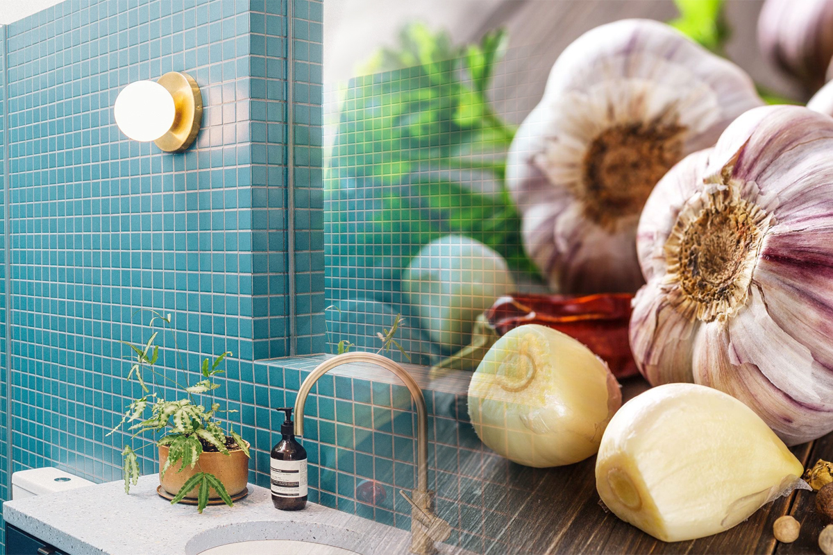 De ce sa pui usturoi seara in baie.