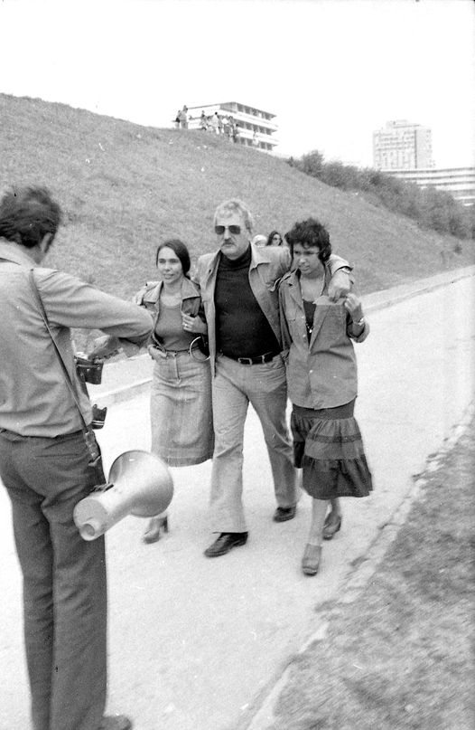 Domnica Pellea, Amza Pellea si Oana Pellea Foto: Facebook/ Studiourile Buftea