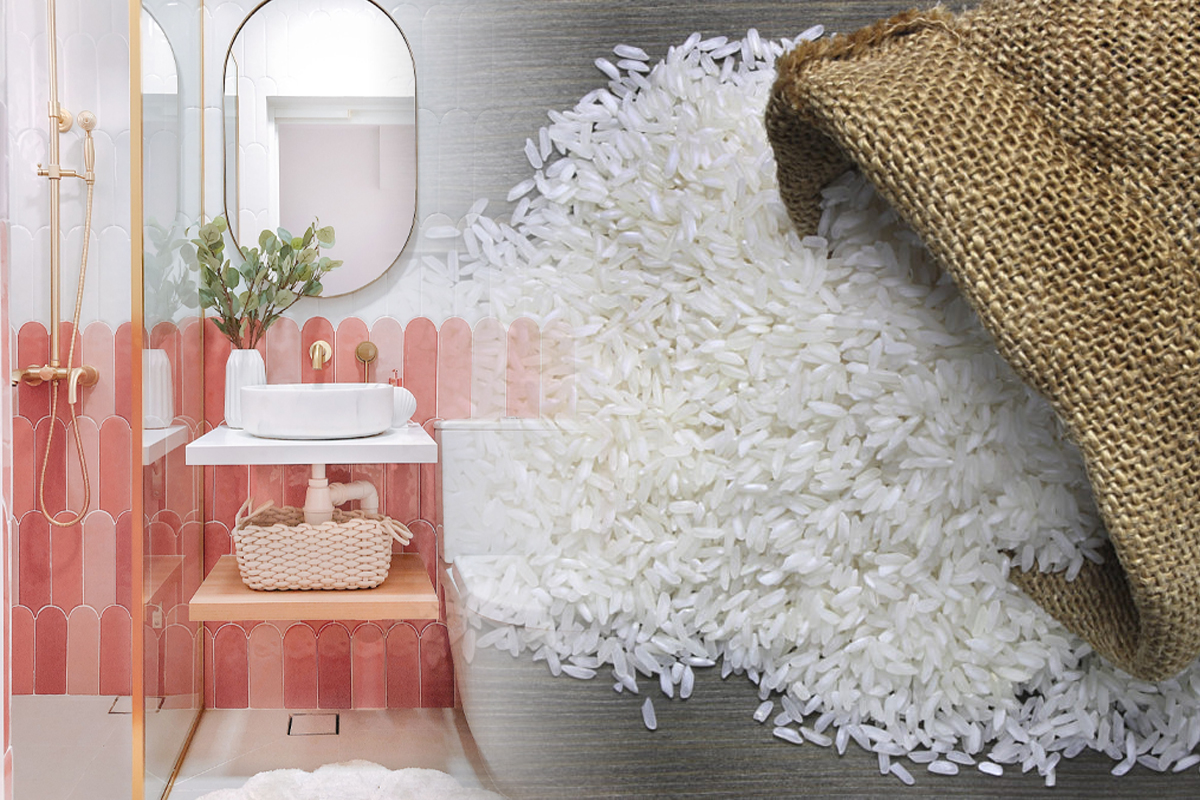 Gospodinele istete lasa mereu un bol cu orez in baie