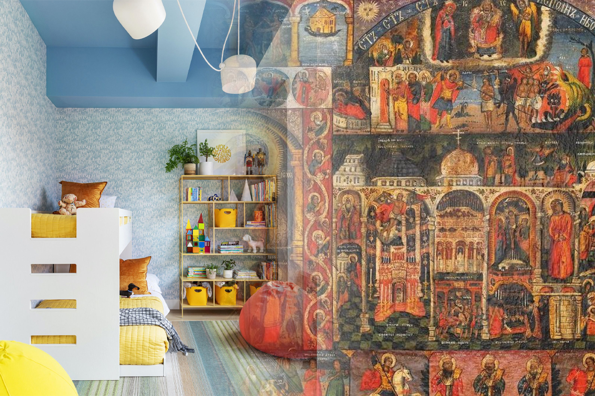 Icoana pe care este bine sa o tii in camera copiilor. Ii protejeaza si ii fereste de boli