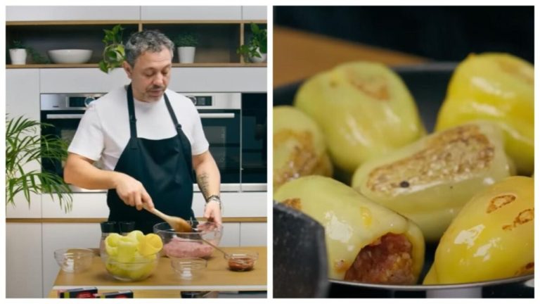 Ingredientul special pe care să-l adaugi în carnea de la ardeii umpluți. Trucul folosit de Sorin Bontea care îi face super gustoși
