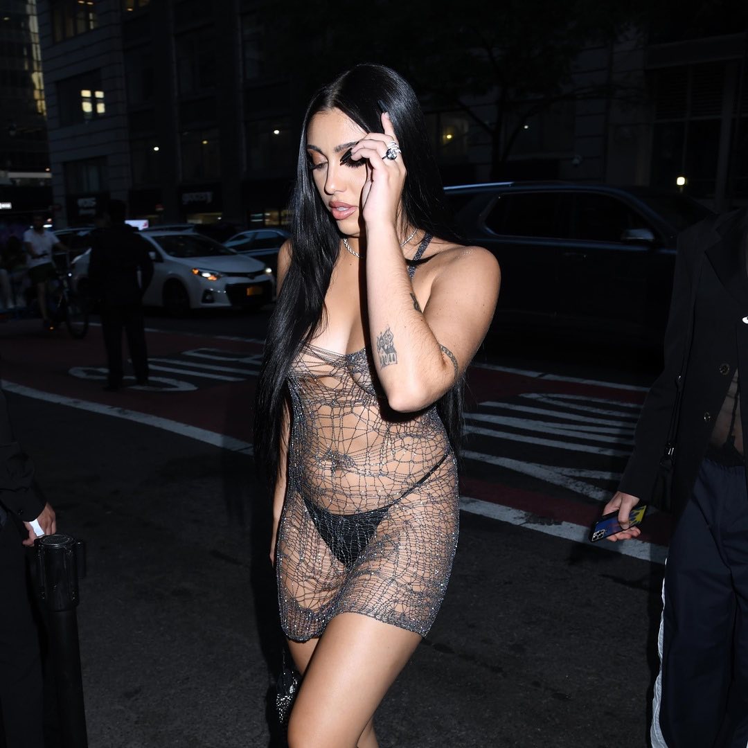 Fiica Madonnei, aparitie de senzatie intr-o rochie transparenta si fara sutien